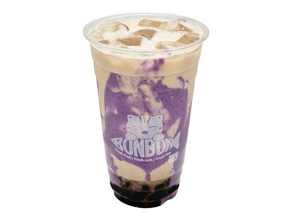 Taro Bubble Tea 芋泥珍珠奶茶